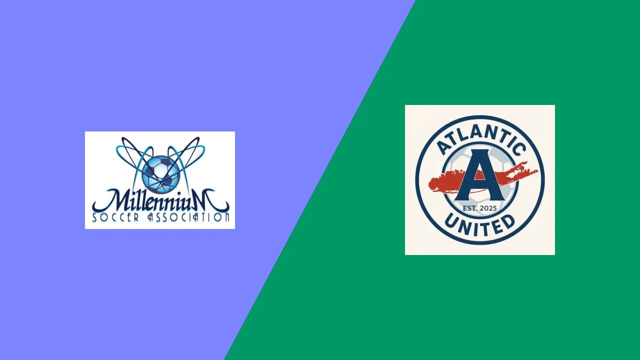 Millennium Soccer Academy 10B Black (IN) vs Atlantic United 10B Thunder (NY-E)